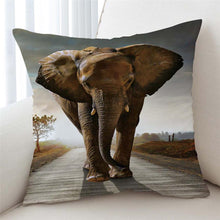 Load image into Gallery viewer, 3D African Elephant Cushion Cover - Beddingify