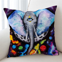 Load image into Gallery viewer, 3D Extraterrestrial Elephant Cushion Cover - Beddingify
