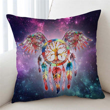 Load image into Gallery viewer, Angellic Dream Catcher Galaxy Cushion Cover - Beddingify
