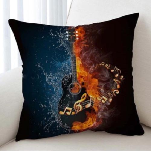 Bass Guitar Cushion Cover Cushion Cover BeddingOutlet 45cmx45cm 